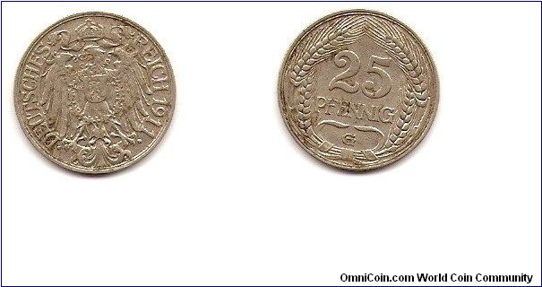 25 pfennig