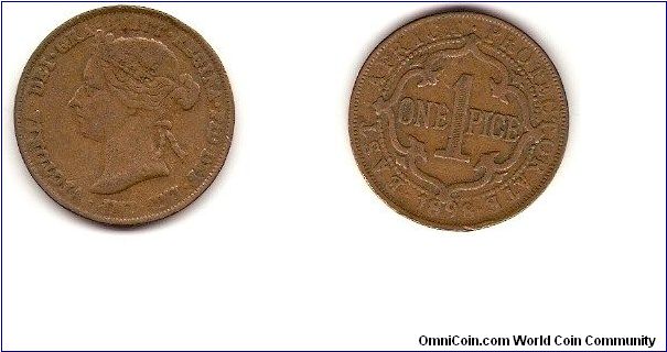 East Africa Protectorate
Victoria
1 pice