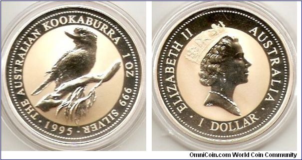 Kookaburra
1 oz. silver