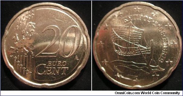 Cyprus 20 cent