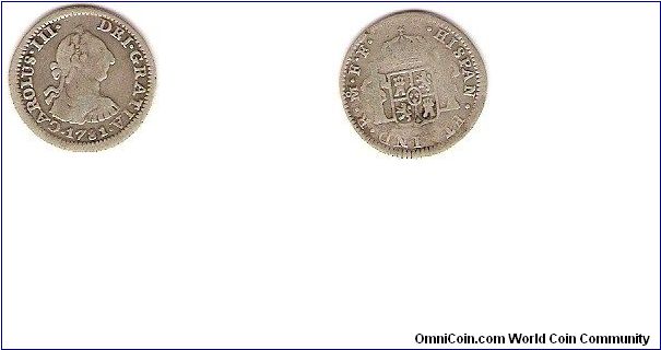 1/2 real
Carlos III