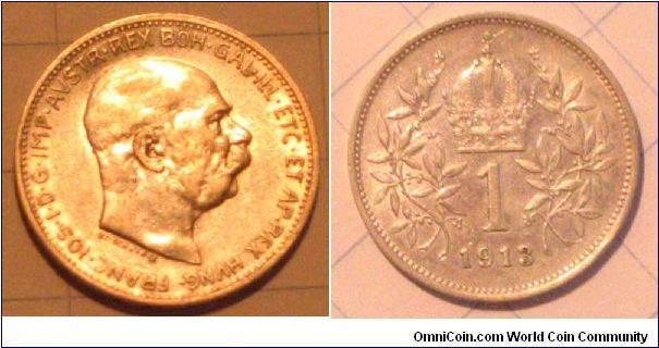 1 Krone, Silver