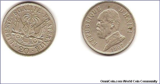 20 centimes
Nord Alexis