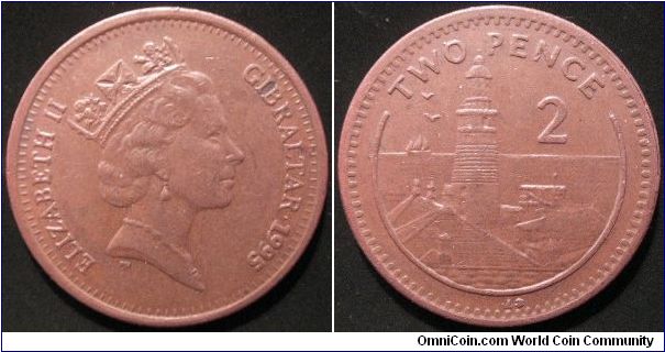 Gibraltar 2 pence