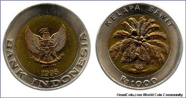 1995 Indonesia 1000 Rupiah