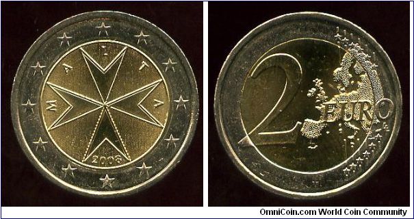 2 euro
Maltese Cross
Map of the community