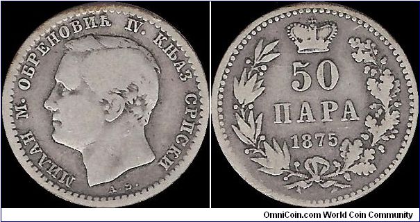 50 Para 1875