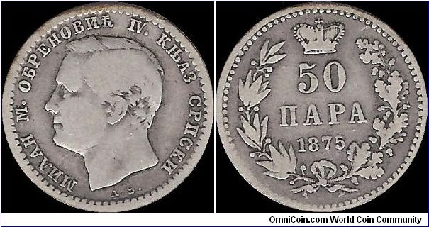 50 Para 1875