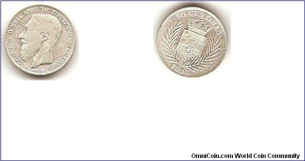 Congo Free State
Leopold II king of Belgium, sovereign of the Congo Free State
50 centimes