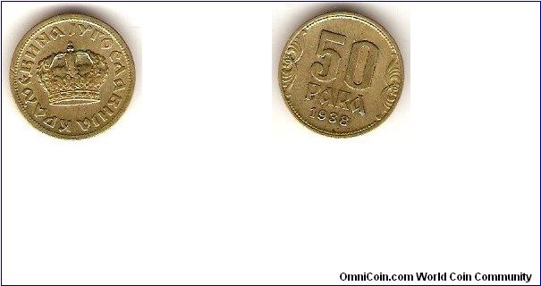 Kingdom of Yugoslavia
50 para