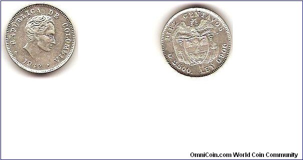 10 centavos
Simon Bolivar
