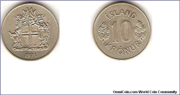 10 kronur