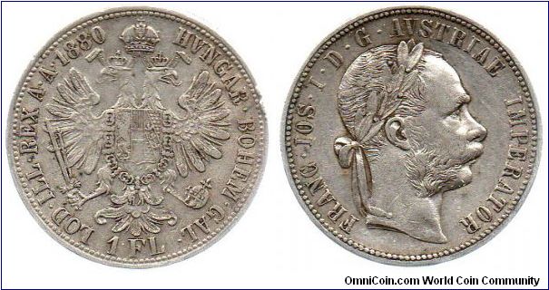 1880 Florin