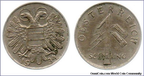 1934 1 schilling