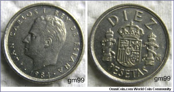 10 Pesetas (1983-1985)