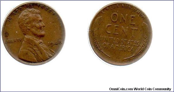 1948 1 cent