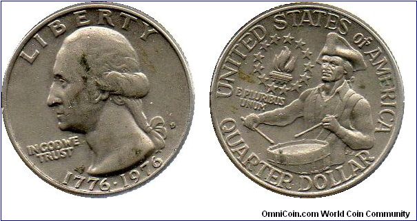 1976 quarter dollar