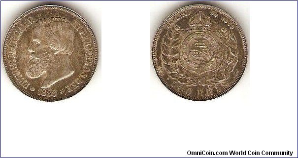 Brazil Empire
500 reis
Pedro II