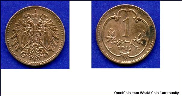 1 heller.
Franc Ioseph I (1848-1916).
Austro-Hungary empire.



Br.