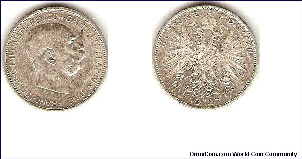 2 corona
Franz Josef I