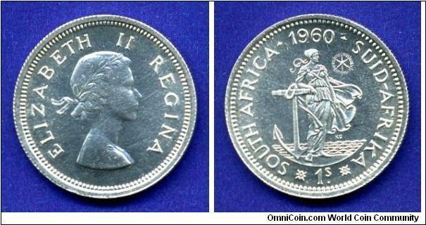 *1s*.
Elizabeth II.
Stamp shine.
Mintage 2,187,000 units.


Ag500f. 5,66gr.