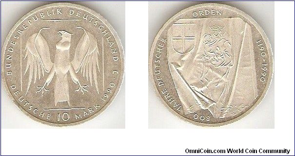 10 mark
800 years German Order