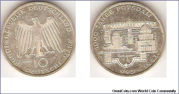 10 mark
Millenium of Potsdam