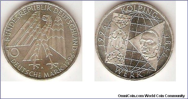 10 mark
Kolping Werk