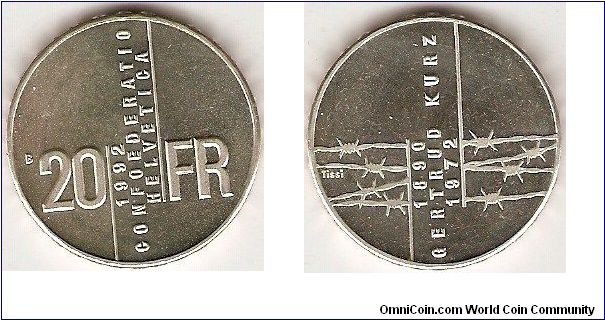 20 francs
Gertrud Kurz