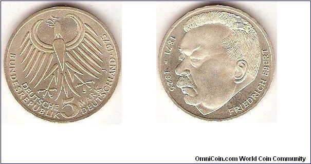 5 mark
Friedrich Ebert