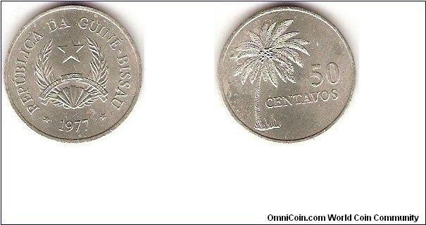50 centavos
aluminum