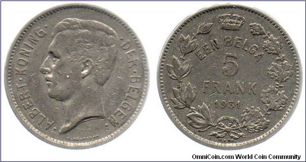 1931 5 Francs