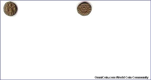 Travancore
cash
ND (about 1848-1860)
Kasu with full body
KM#16
with a diameter of 5 mm, this is the smallest coin in my collection