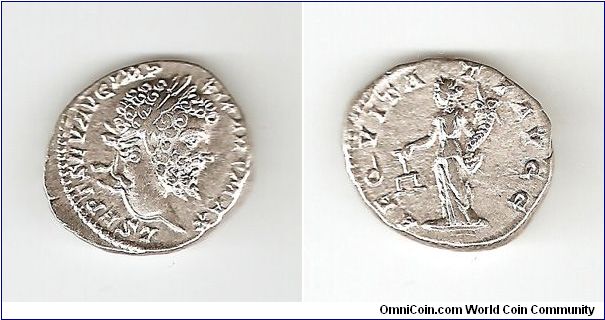 Septimius Severus AR Denarius