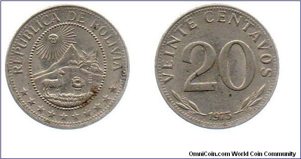 1973 20 centavos