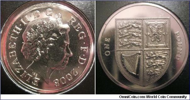 New style British pound coin