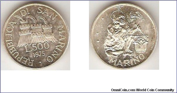 500 lire
Saint Marino