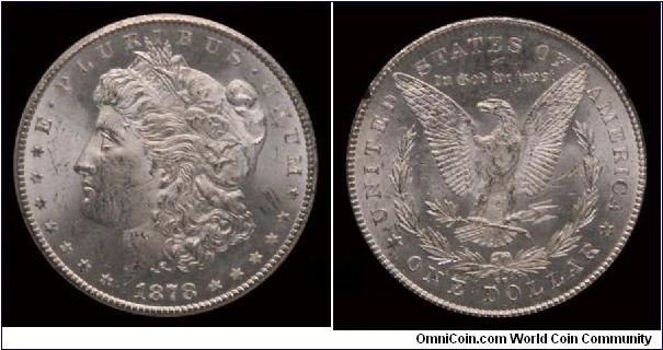 1878 CC
In GSA Uncirculated Holder
