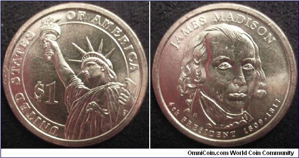 USA 'James Madison' dollar