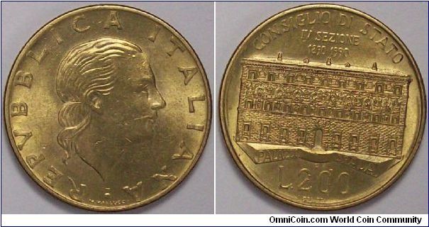 200 Lire
State Council Building