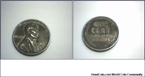 US 1 CENT 1943-D.