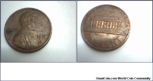 US 1 CENT 1976-D.