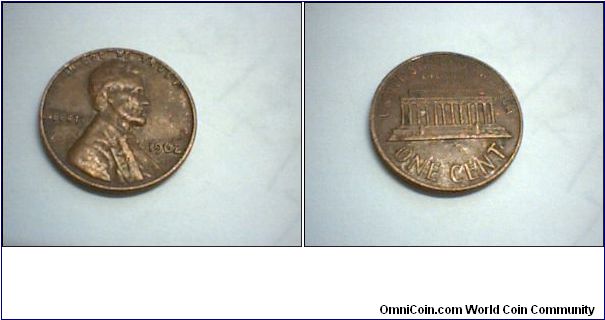 US 1 CENT 1962.
FOR SALE.