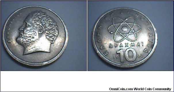 GRECCE 10 DRACHMA.