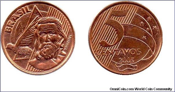 2005 5 centavos