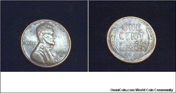 us 1 cent 1952-s.

for sale. nedal_a@yahoo.com