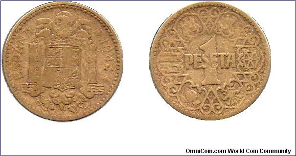 1944 1 peseta