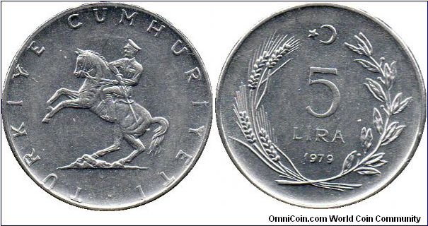 1979 5 Lira