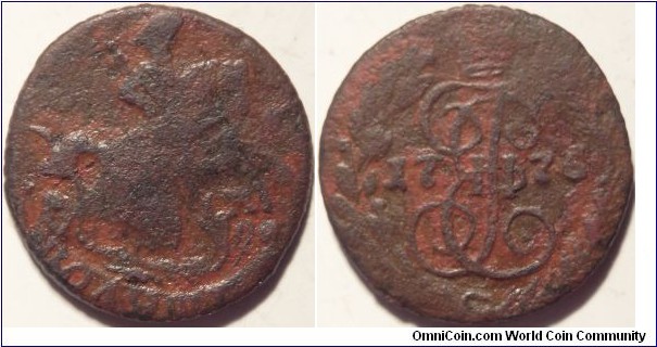 AE Polushka (1/4 kopeck) 1776