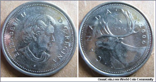 25 cents Canada
2006